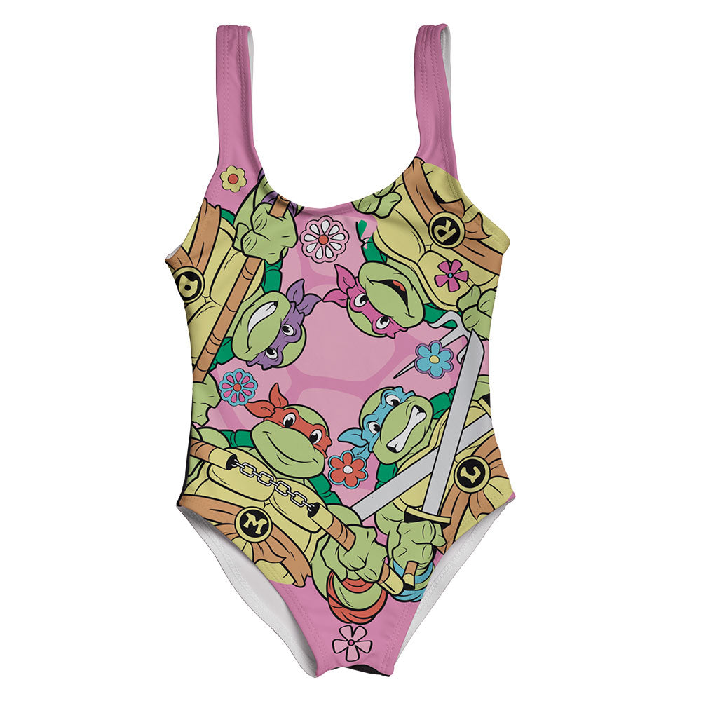 Traje de Baño Completo Tortugas Ninja Pink