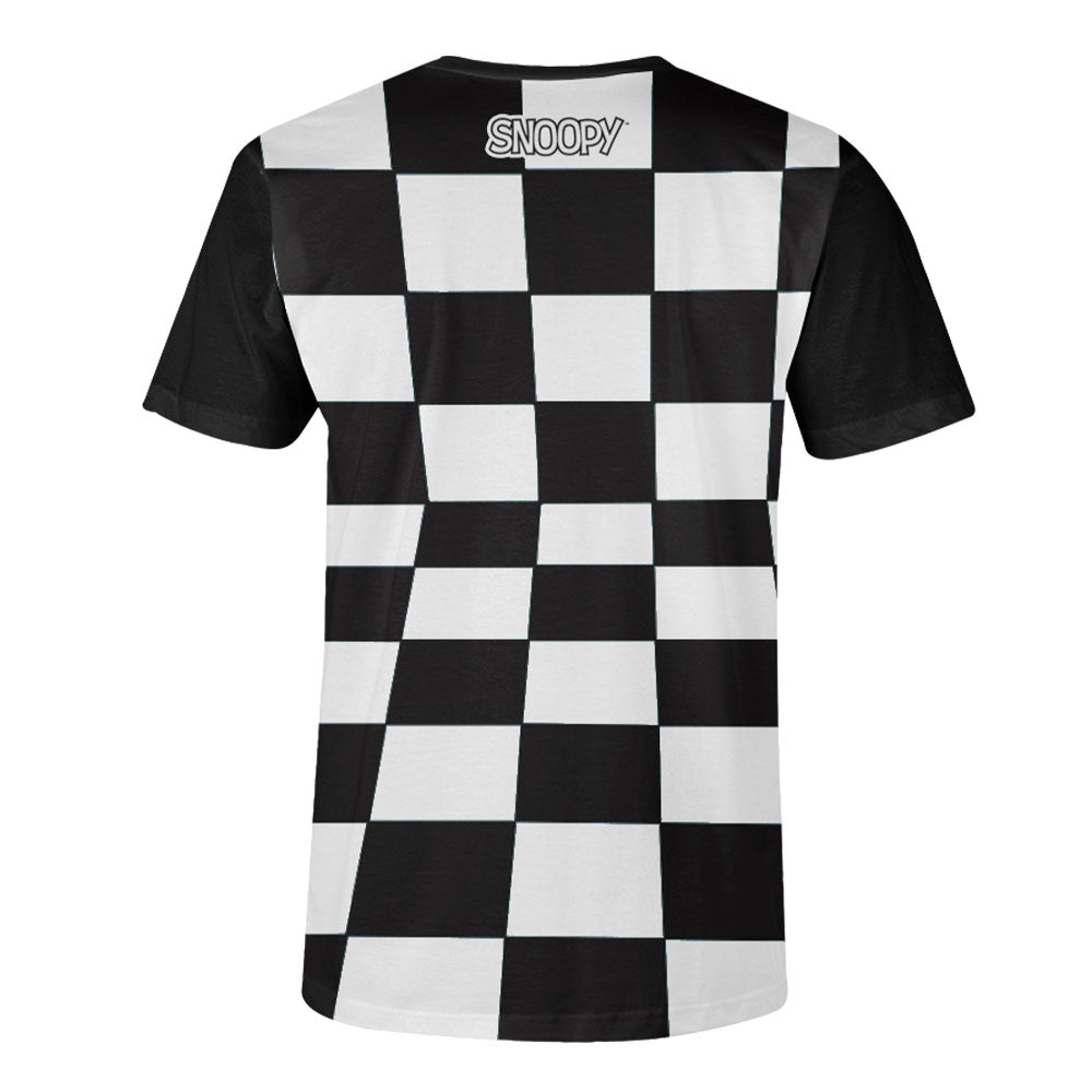 Playera Pijama Snoopy Ajedrez