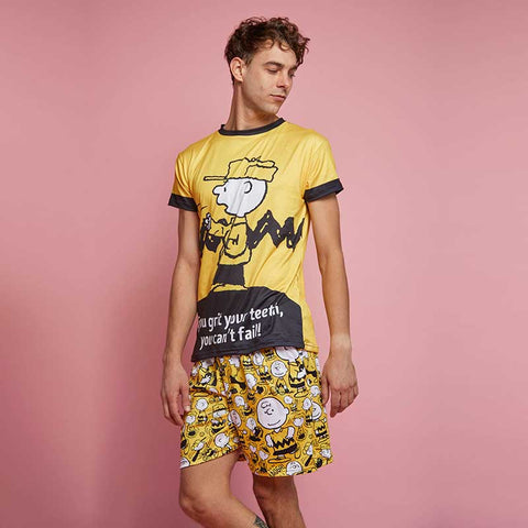 Conjunto Pijama Charlie Brown Motivador