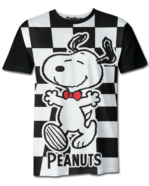 Playera Pijama Snoopy Ajedrez