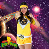 Conjunto Pijama Mighty Morphin Yellow Ranger