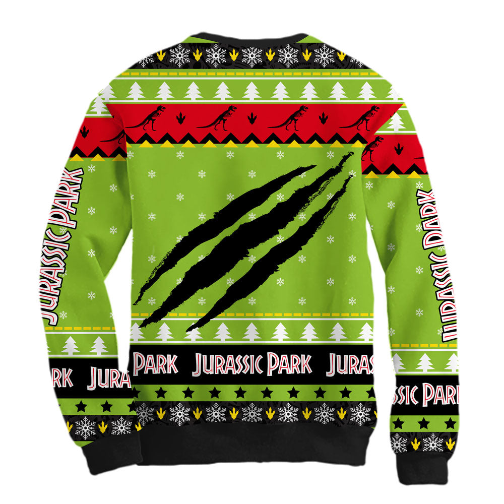 Navideño Jurassic Park