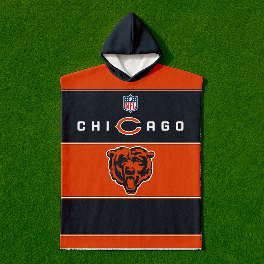 Poncho Toalla Chicago Bears