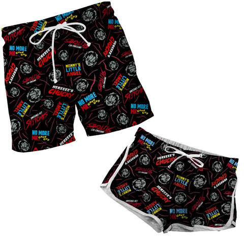 Short Pijama Chucky Snitches Get Stitches