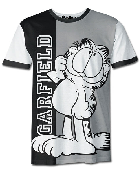 Playera Pijama Garfield Black And White