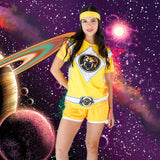 Conjunto Pijama Mighty Morphin Yellow Ranger