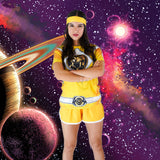 Conjunto Pijama Mighty Morphin Yellow Ranger