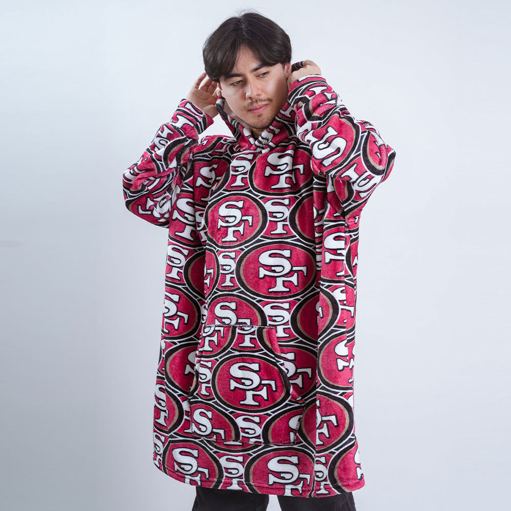 Sudaderota San Francisco 49ers MaxiLogo