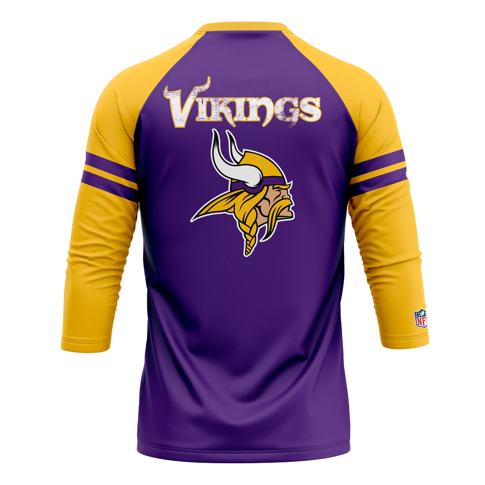 Playera Pijama Ranglan Minnesota Vikings Classic