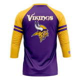 Playera Pijama Ranglan Minnesota Vikings Classic