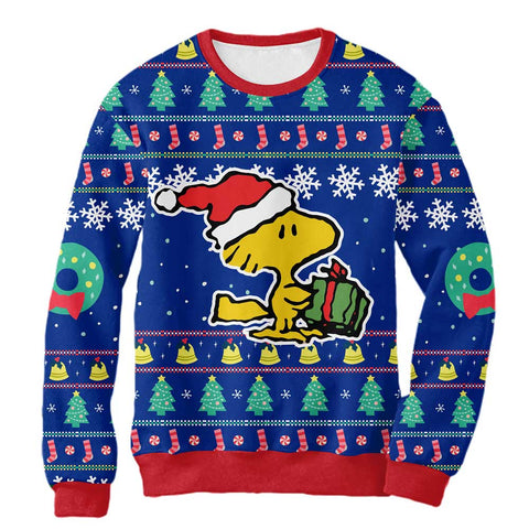 Sudadera Navideña Regalo De Woodstock