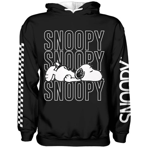 Sudadera Snoopy Black