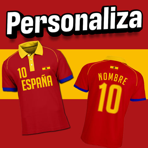 Playera Polo España Retro