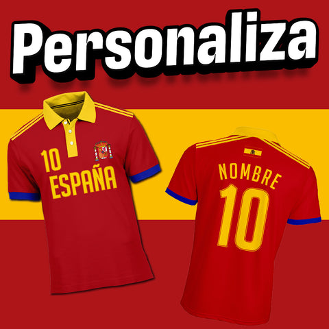 Playera Polo España Retro