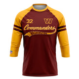Playera Pijama Ranglan Washington Commanders Classic