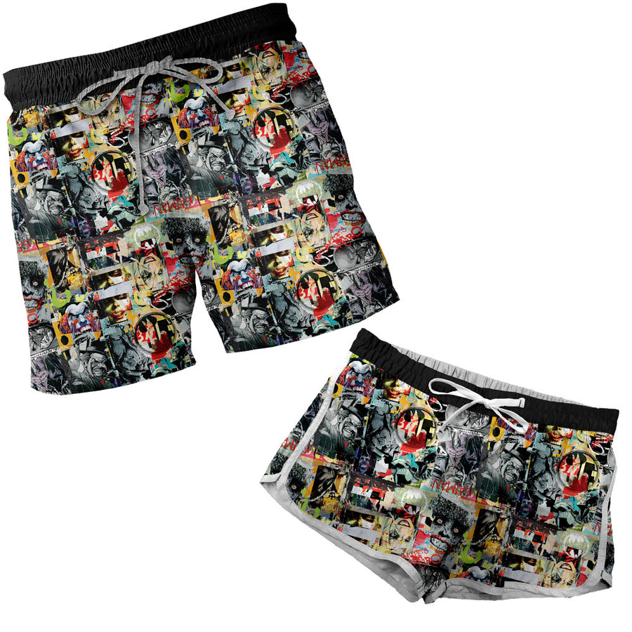 Short Pijama Crazy Batman