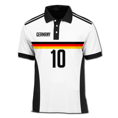 Playera Polo Alemania Retro