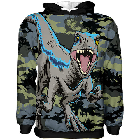 Sudadera Jurassic Blue Camuflaje