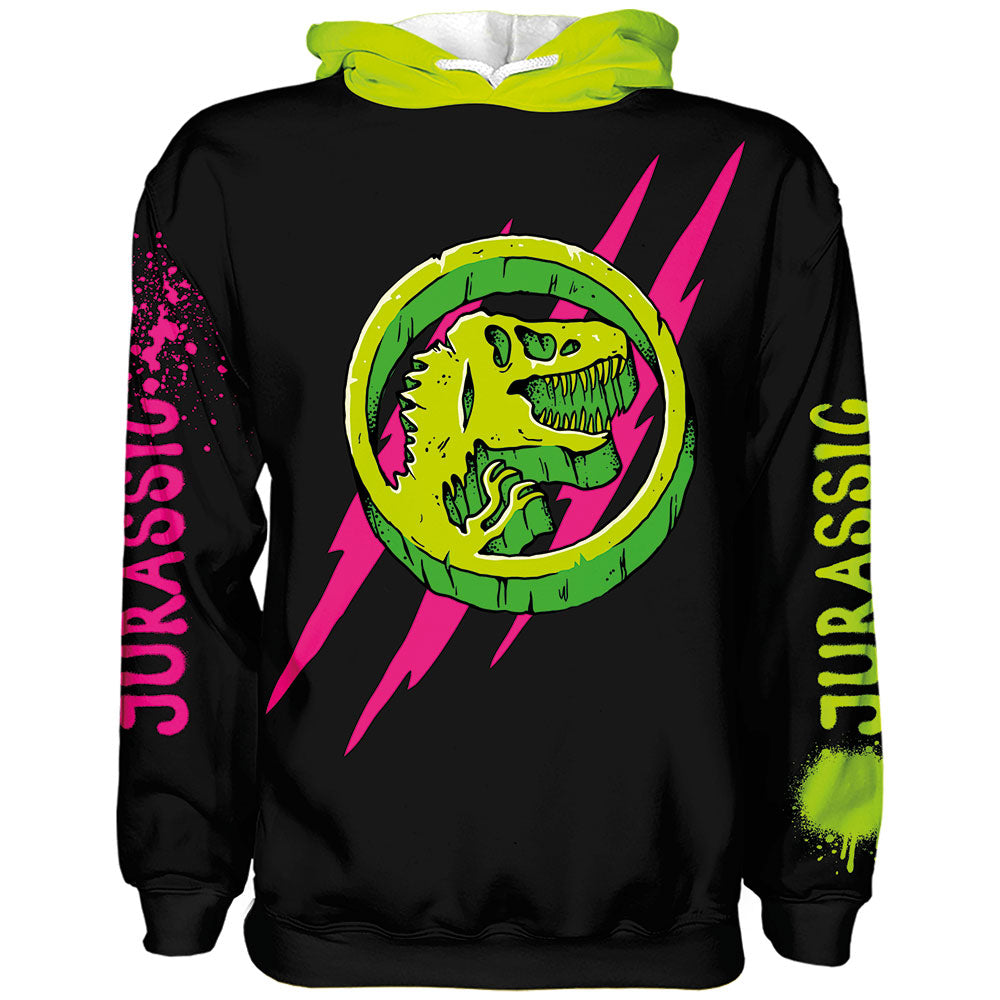 Sudadera Jurassic World Neon