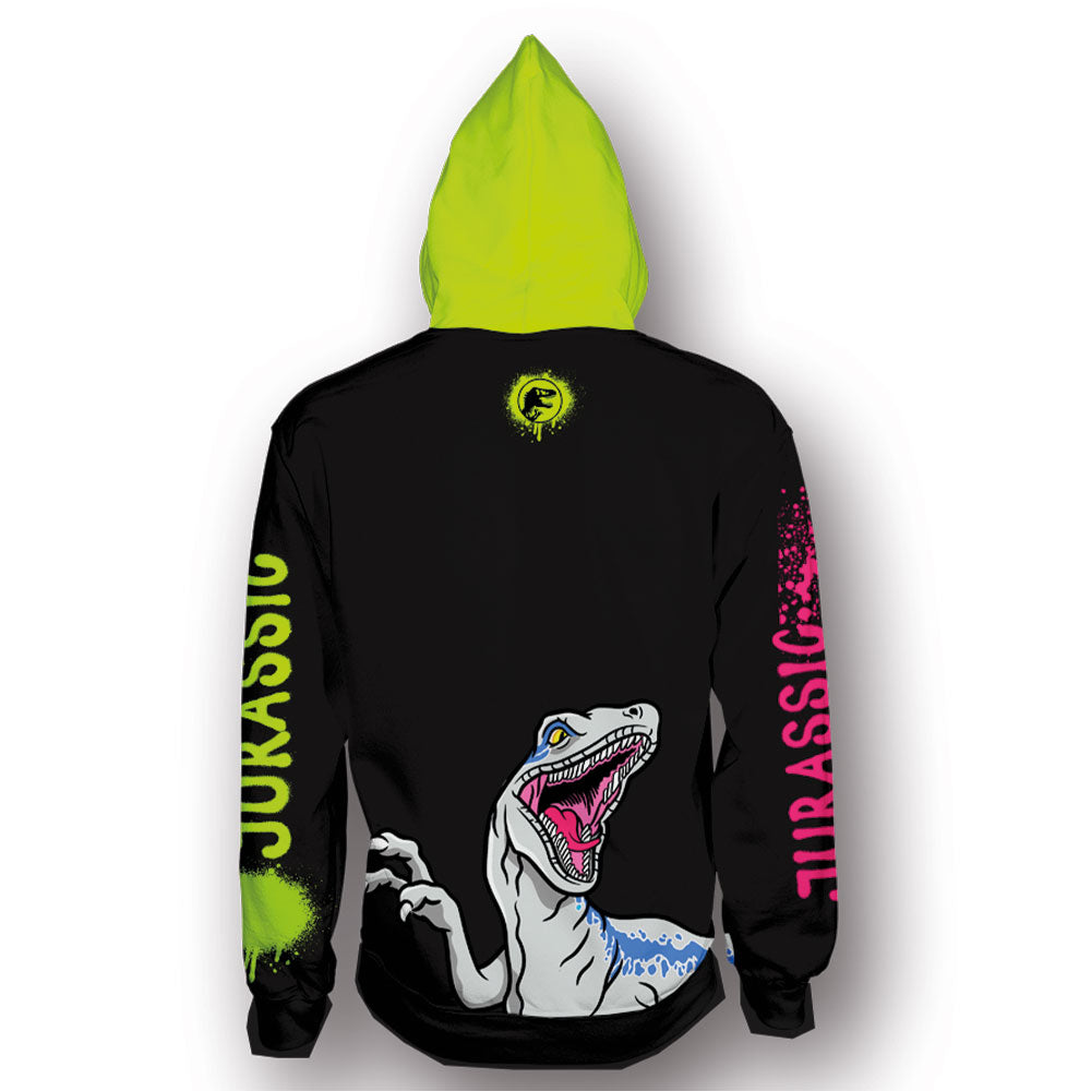 Sudadera Jurassic World Neon