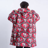Sudaderota San Francisco 49ers MaxiLogo