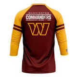 Playera Pijama Ranglan Washington Commanders Classic
