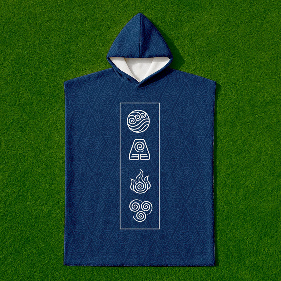 Poncho Toalla Avatar Team