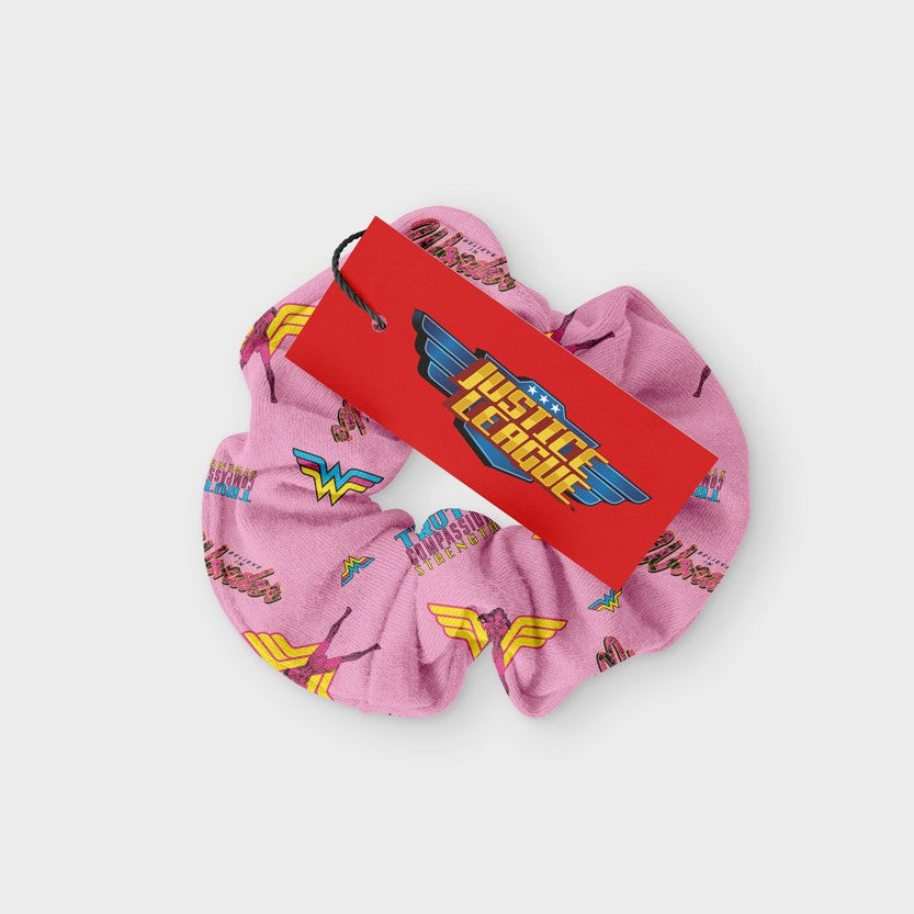 Scrunchy Wonder Woman Pink