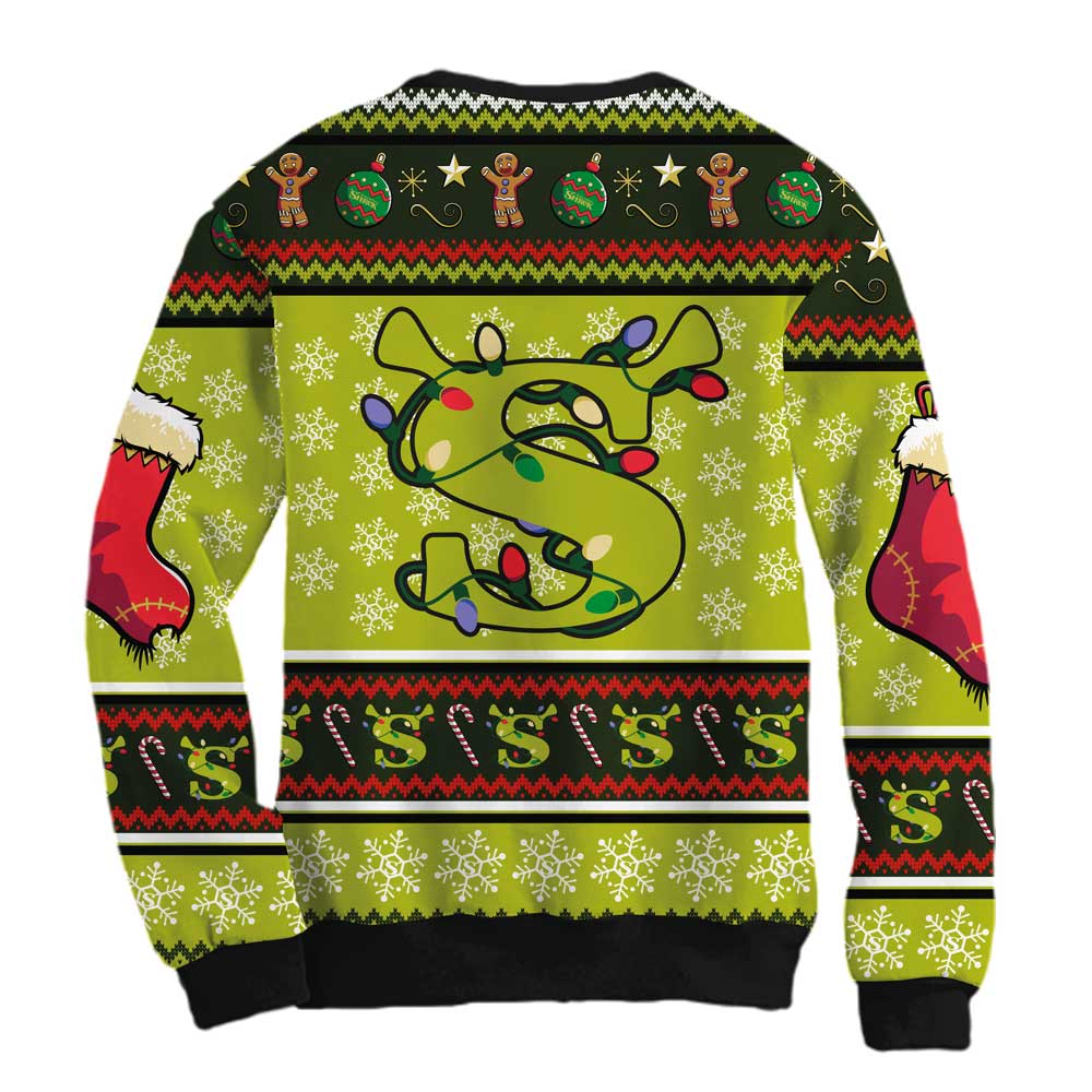 Sudadera Navideña Shrek Ghristmas