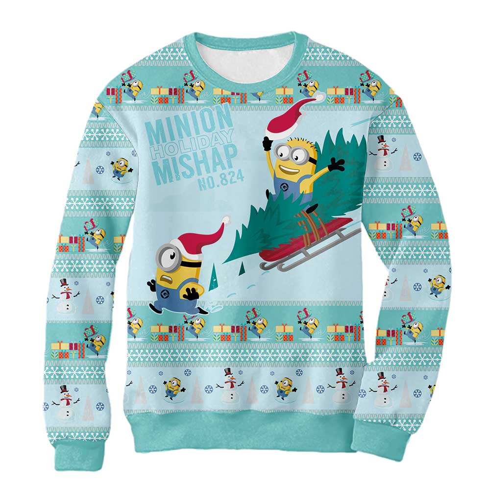 Sudadera Navideña Minions Holiday