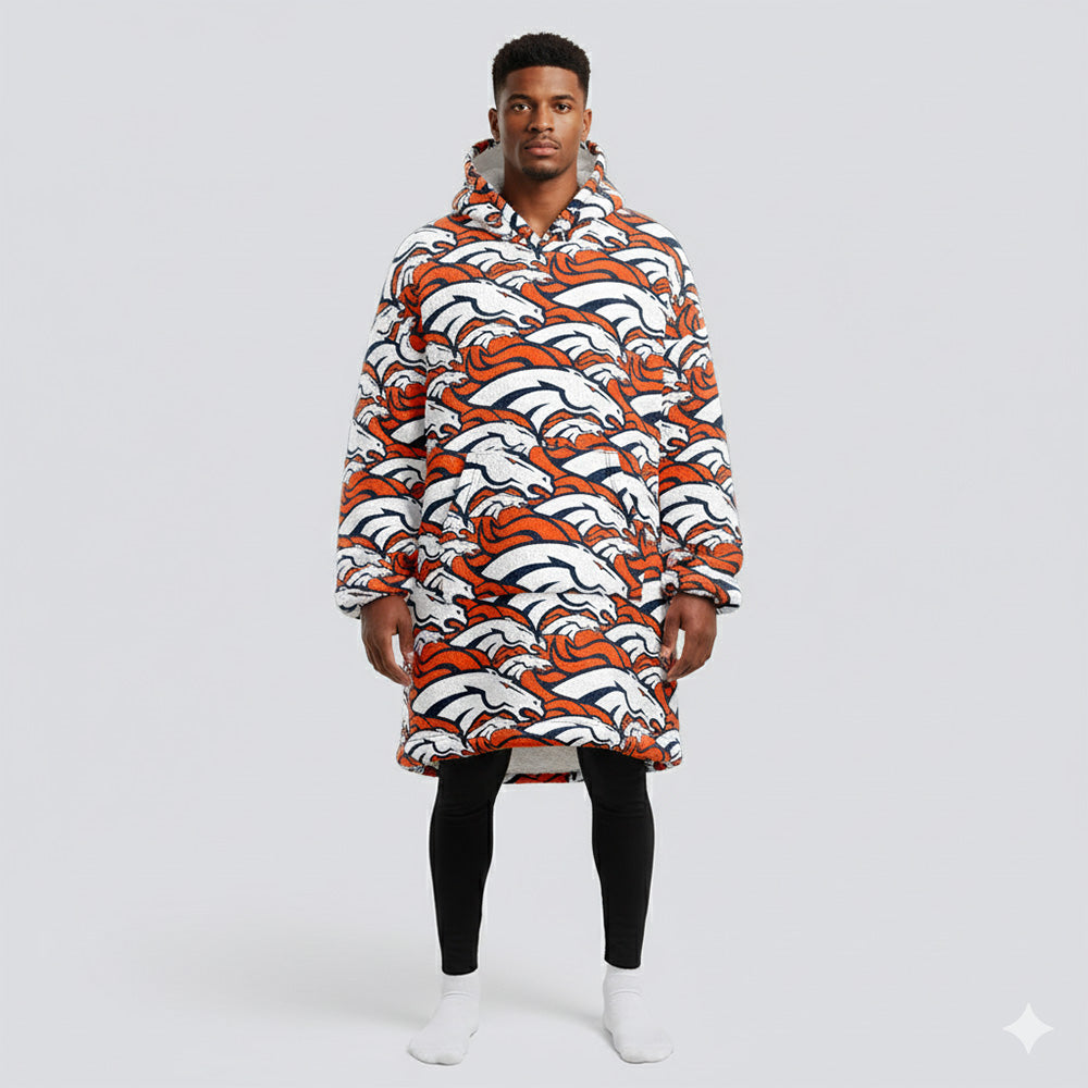 Sudaderota Denver Broncos MaxiLogo