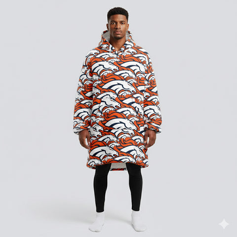 Sudaderota Denver Broncos MaxiLogo