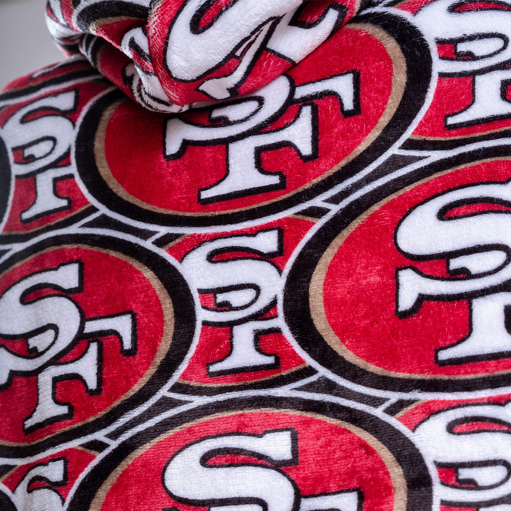 Sudaderota San Francisco 49ers MaxiLogo