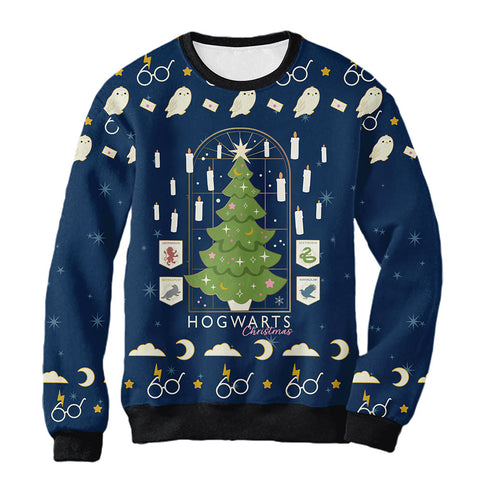 Sudadera Navideña Hogwarts Christmas