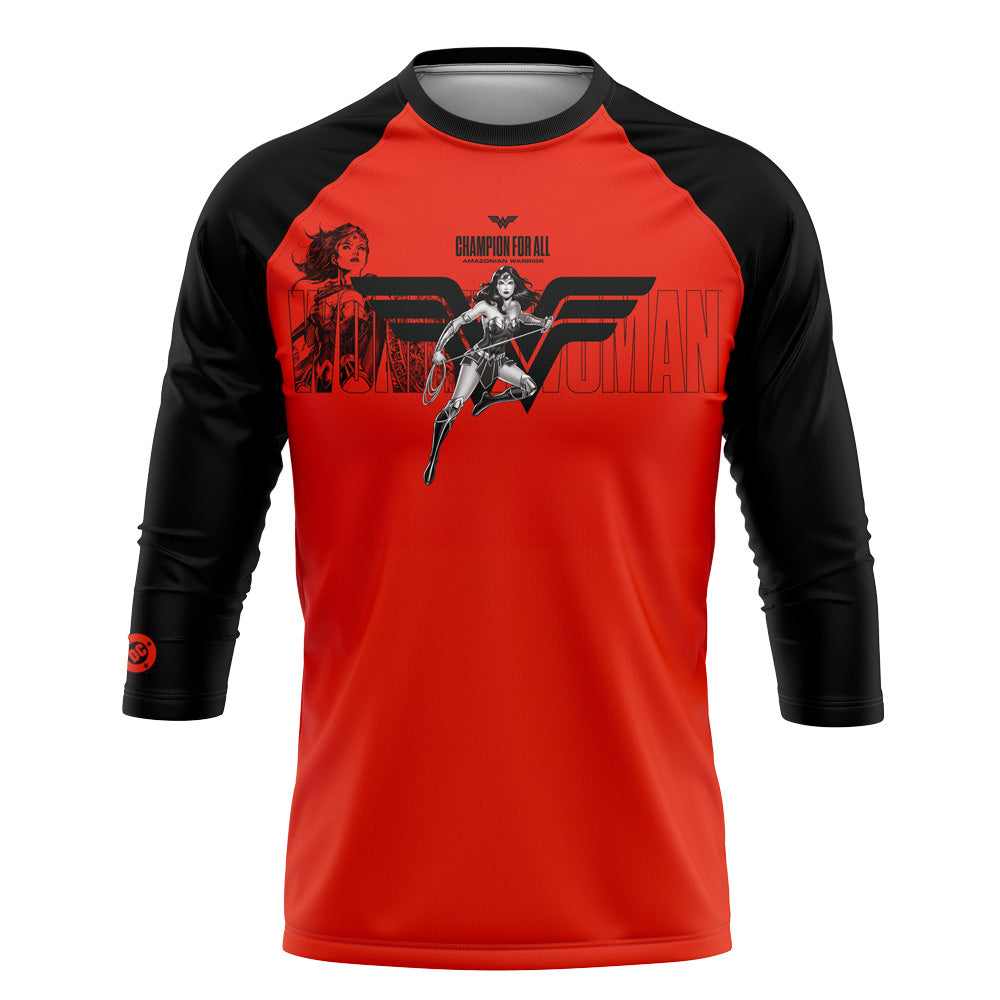 Playera Pijama Ranglan Wonder Woman Champion