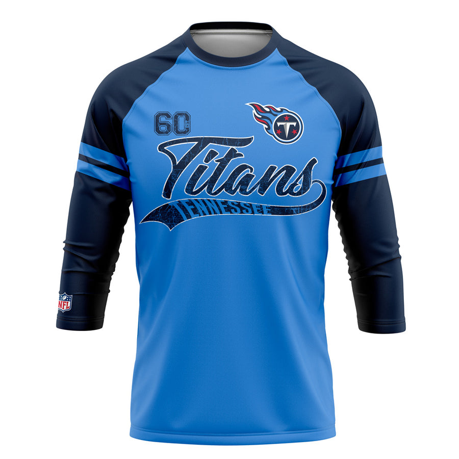 Playera Pijama Ranglan Tennessee Titans Classic