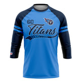 Playera Pijama Ranglan Tennessee Titans Classic