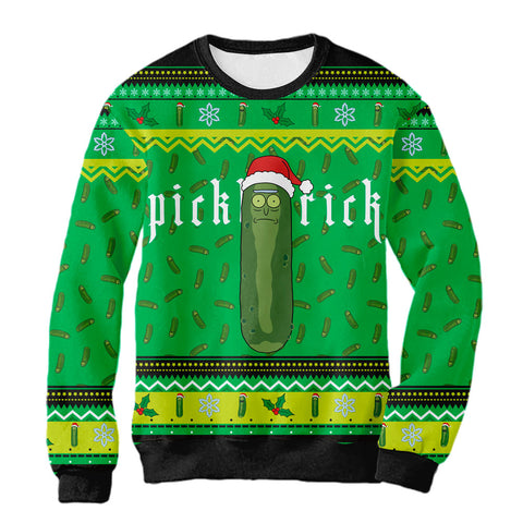 Navideño Pickle Rick Oficial