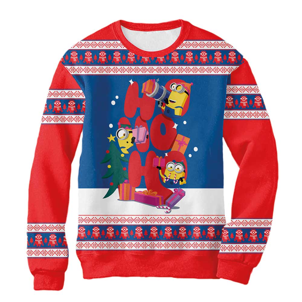 Sudadera Navideña Minions Merry Christmas