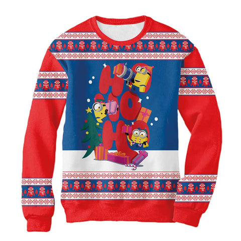 Sudadera Navideña Minions Merry Christmas