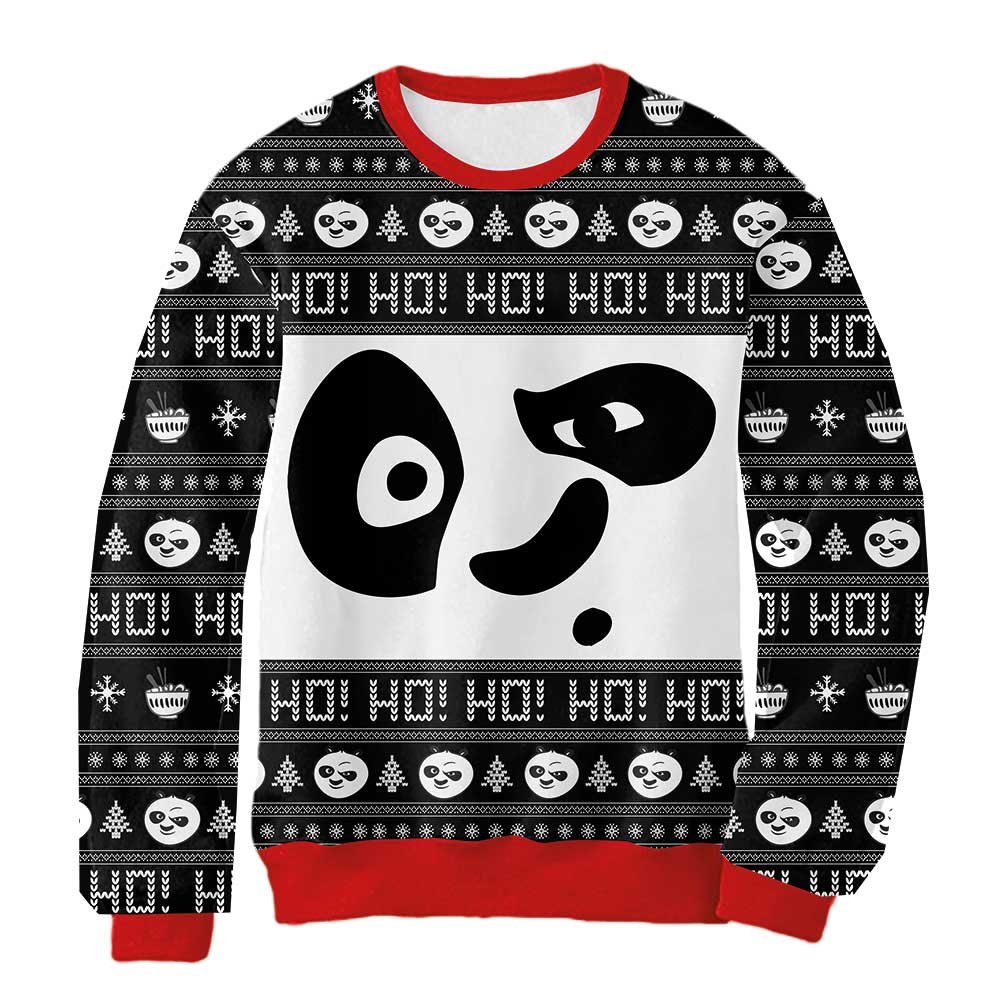 Sudadera Navideña Kung Fu Panda Po