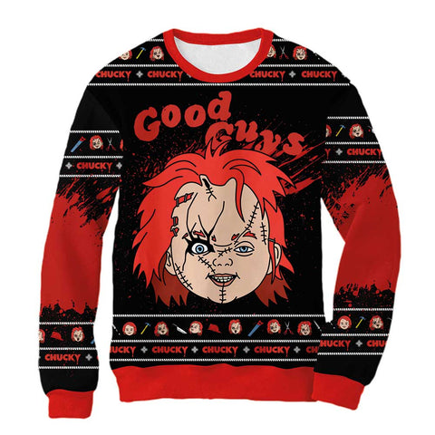 Sudadera Navideña Chucky Good Guys