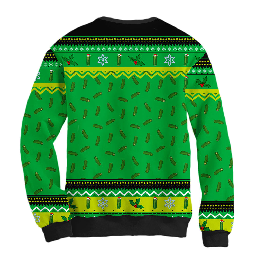 Navideño Pickle Rick Oficial