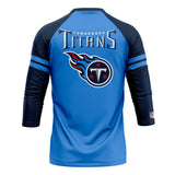 Playera Pijama Ranglan Tennessee Titans Classic
