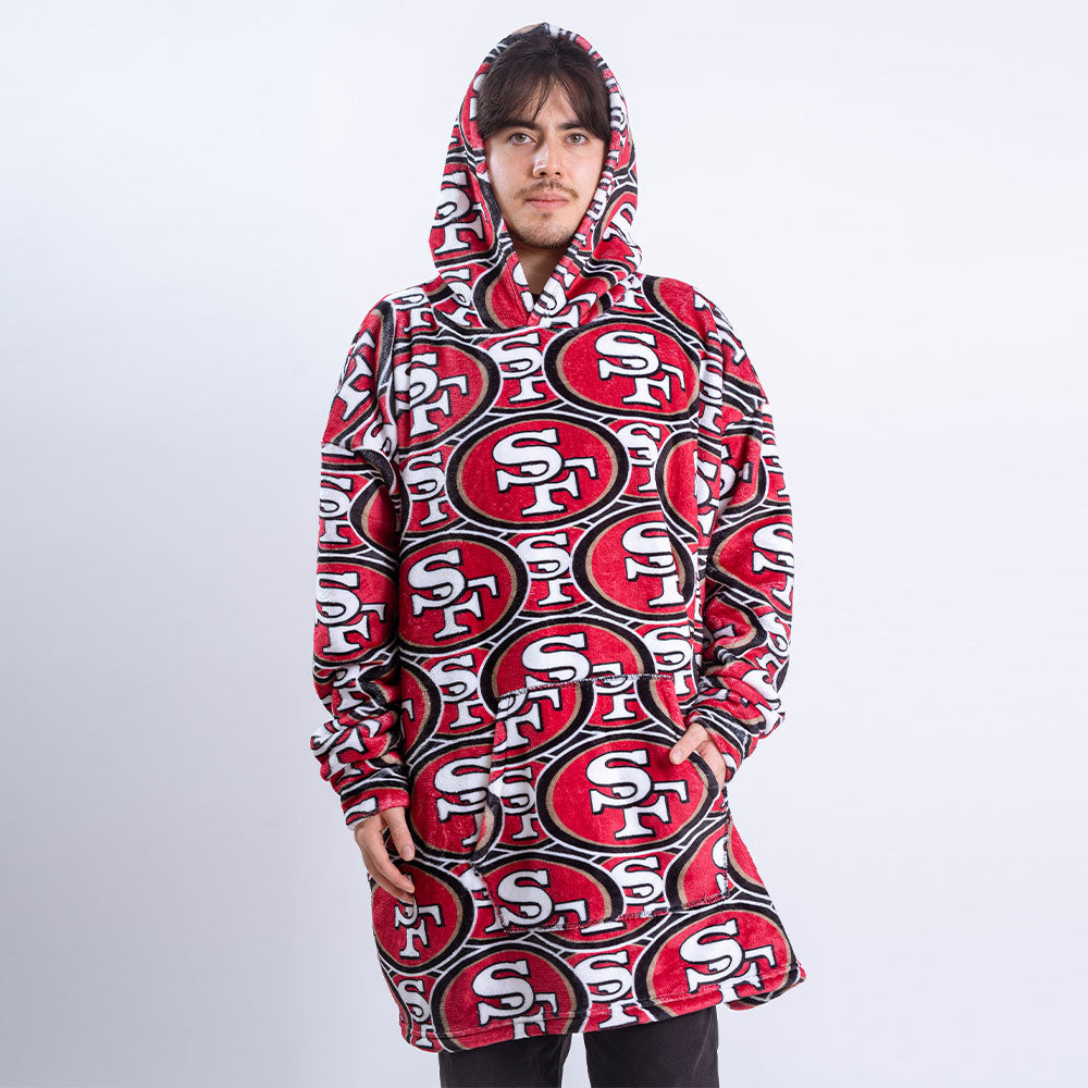 Sudaderota San Francisco 49ers MaxiLogo