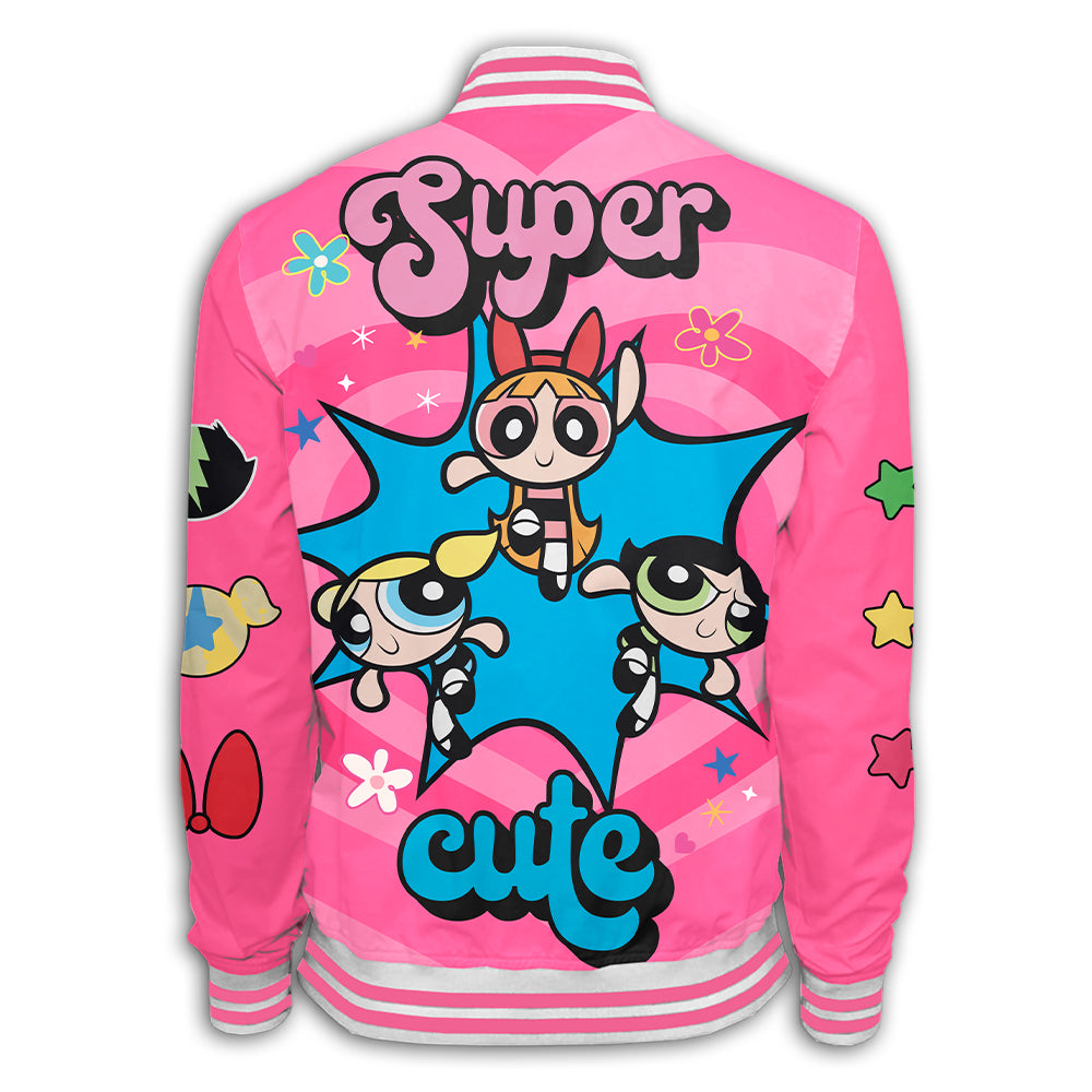 Chamarra Universitaria Chicas Superpoderosas