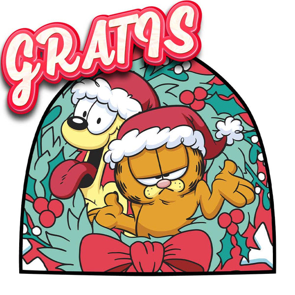 Gorrito Garfield Navidad