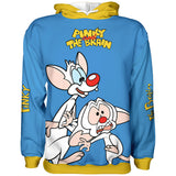 Sudadera Pinky Y Cerebro Blue