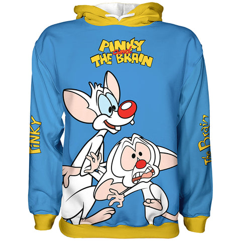 Sudadera Pinky Y Cerebro Blue
