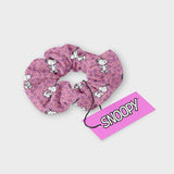 Scrunchy Snoopy Pink Flowers